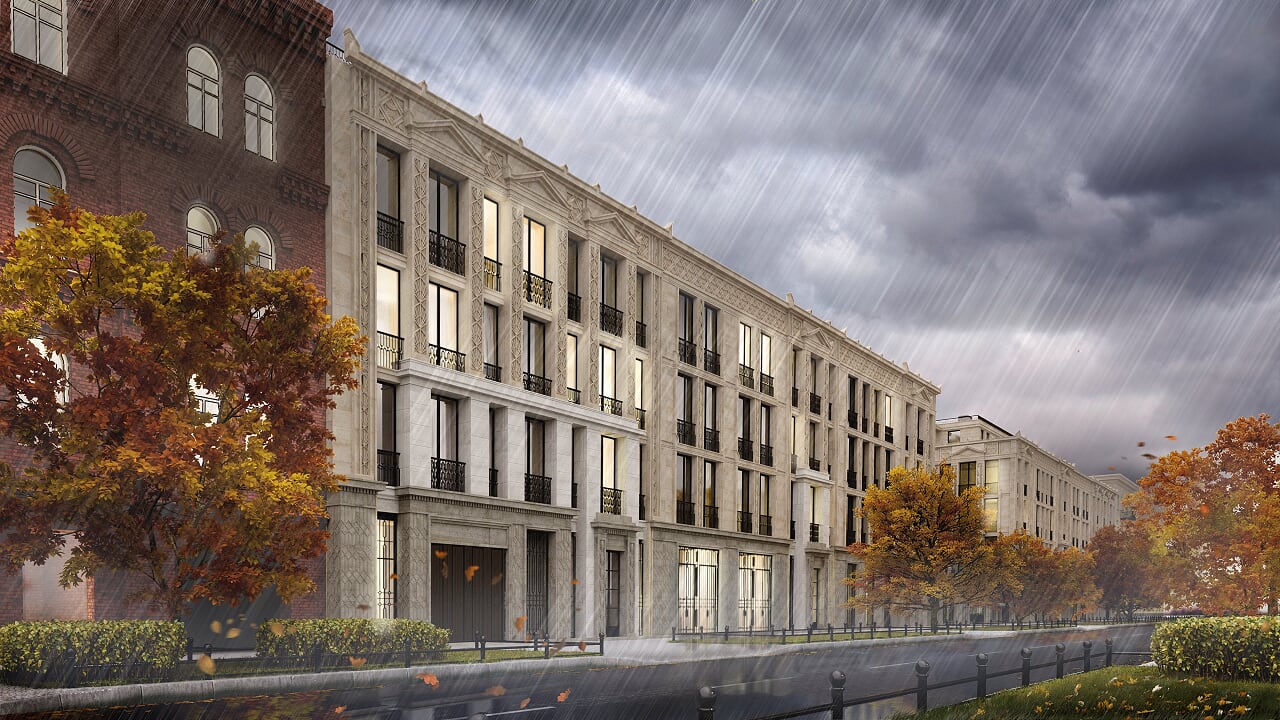 проезд к ЖК Маленькая Франция