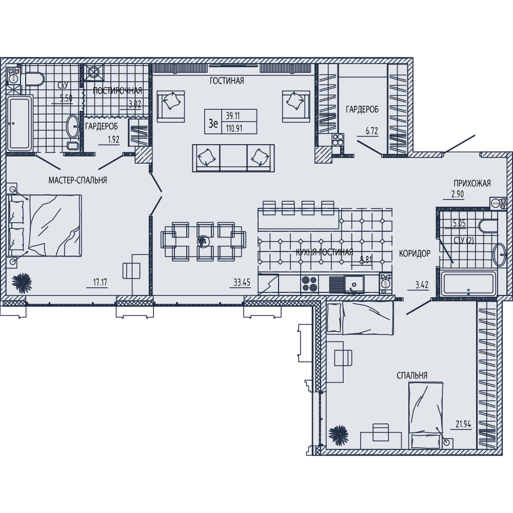 2кк вЖК Маленькая Франция
